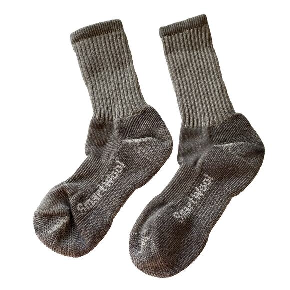 2 Sizes M & L Smartwool 269995 Men's Hiking Light Cushion Crew Socks Taupe - Picture 1 of 7